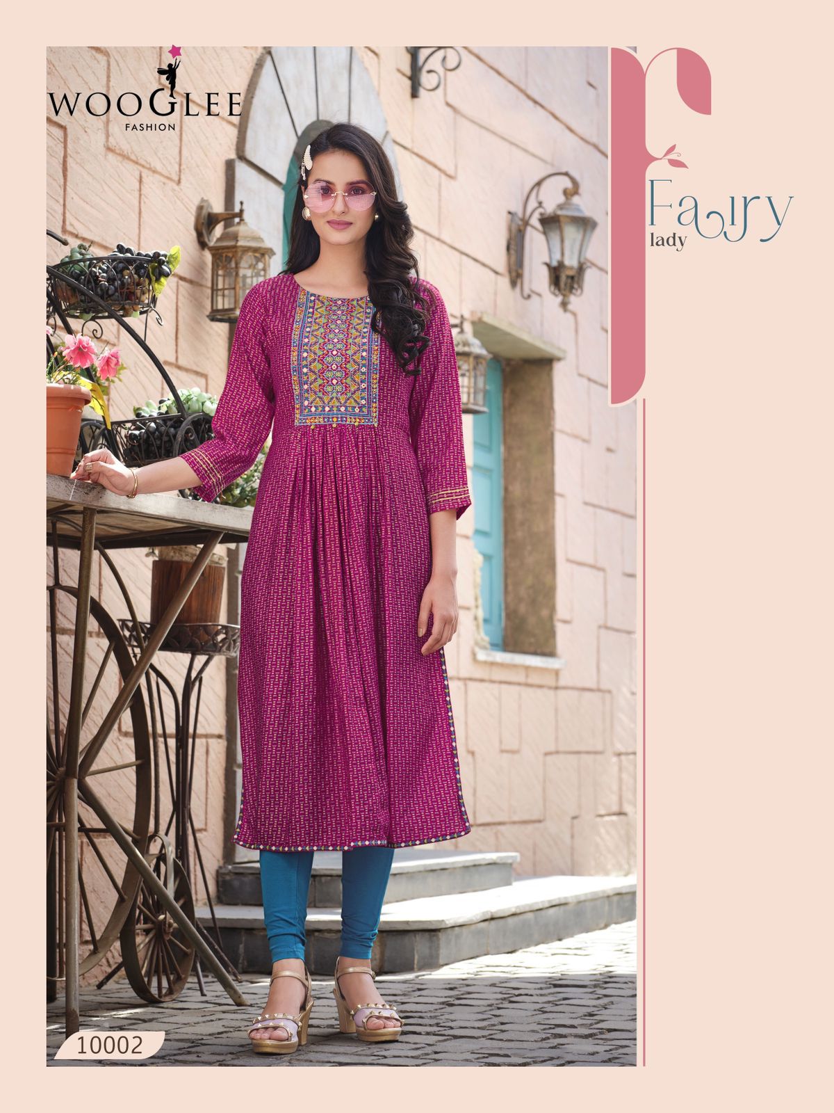 RangRoop By Wooglee Nyra Cut Designer Kurtis Catalog